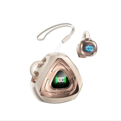 J82 TWS Wireless Touch Control Over-Ear Headphones with LED Digital Display IPX-4 Waterproof Rating for Gaming with Low Latency